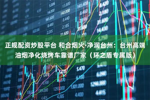 正规配资炒股平台 和合烟火·净润台州：台州高端油烟净化烧烤车靠谱厂家（环之盾专属版）